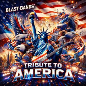 Atlanta’s Blast Band Releases 4 New Patriotic Anthems For America’s 250th Birthday In Support For Instruments 4 Kids Charity! tribute2america.org